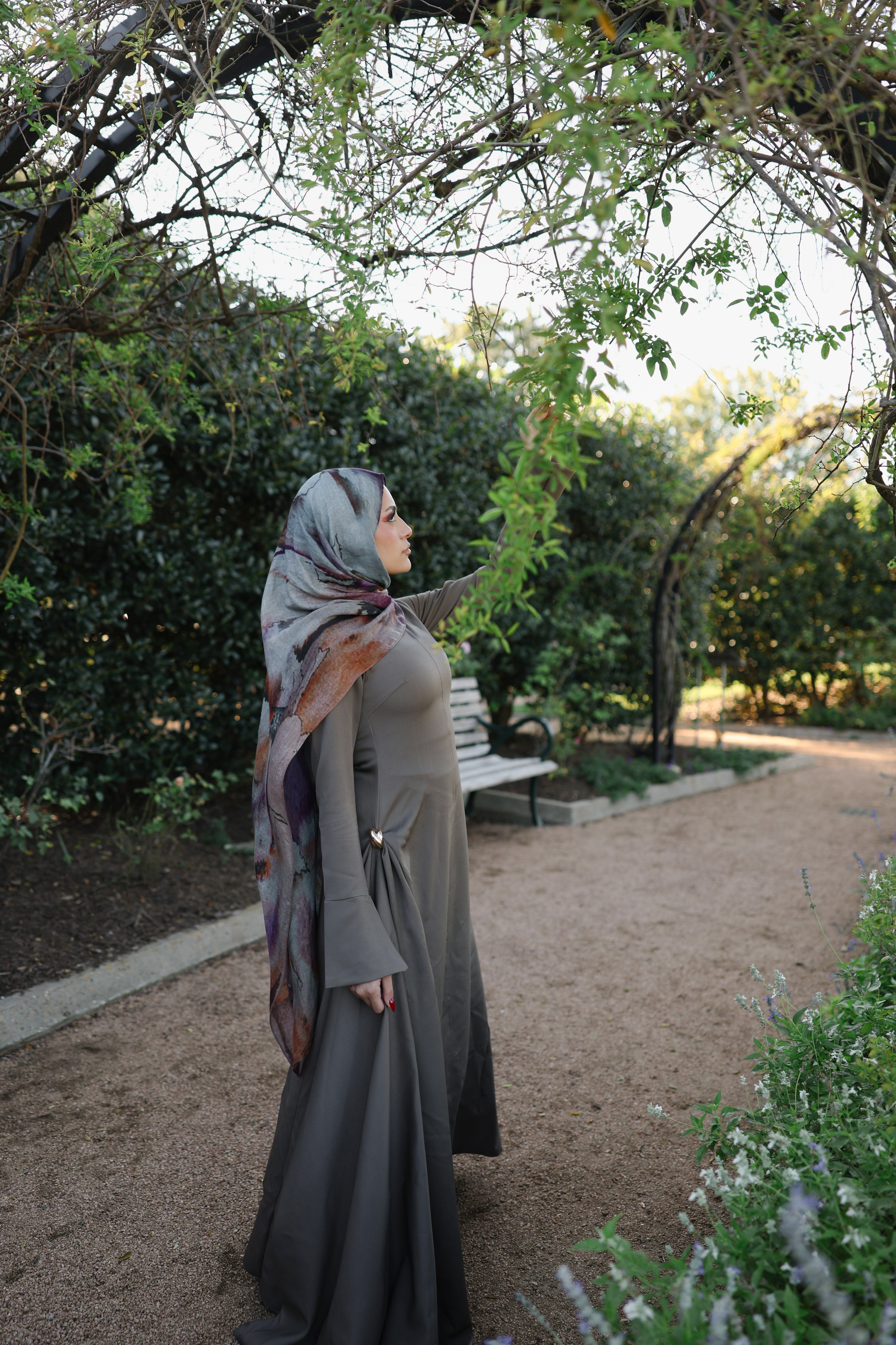 Watercolor Modal Hijab