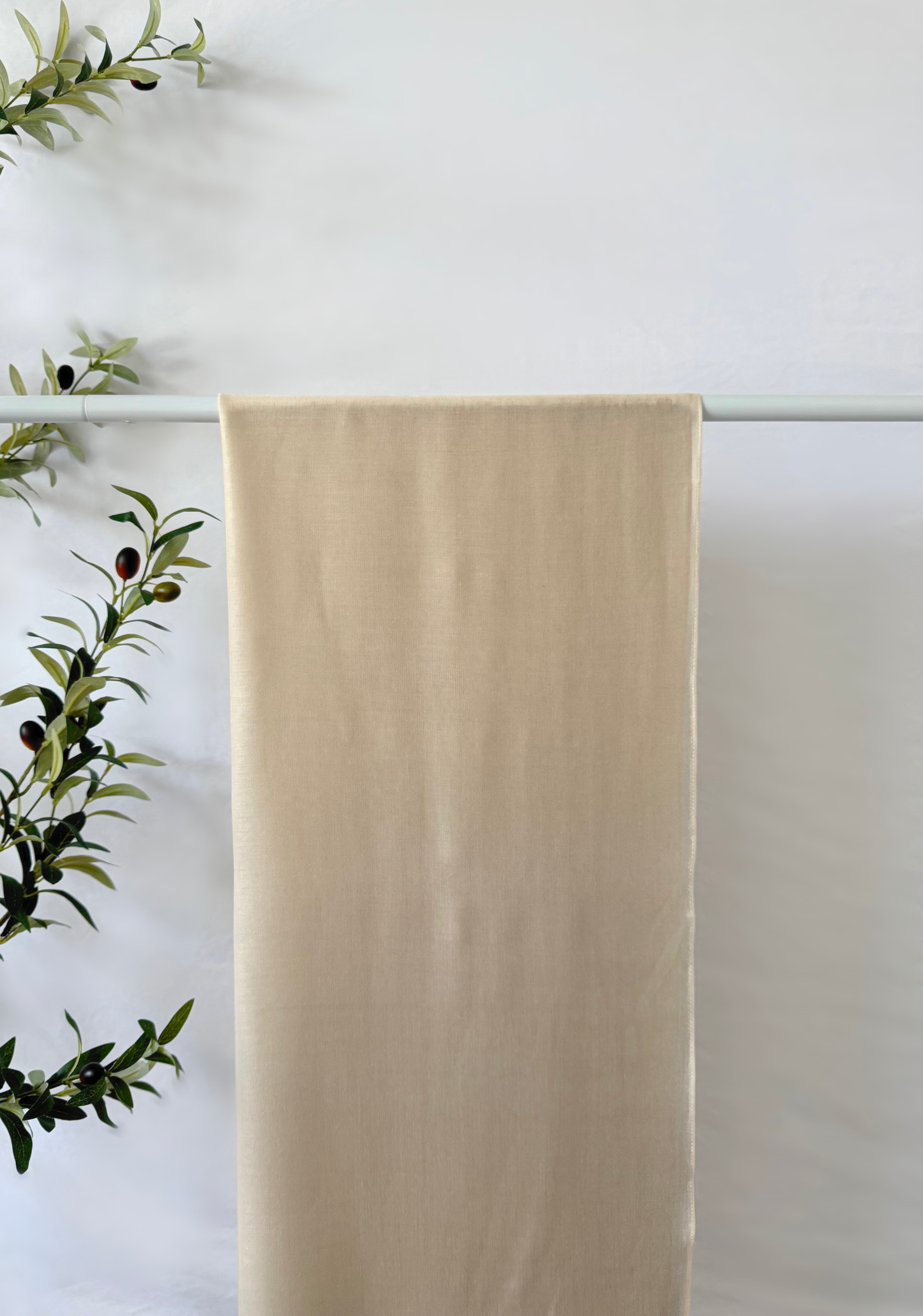 Cream Color Modal Hijab