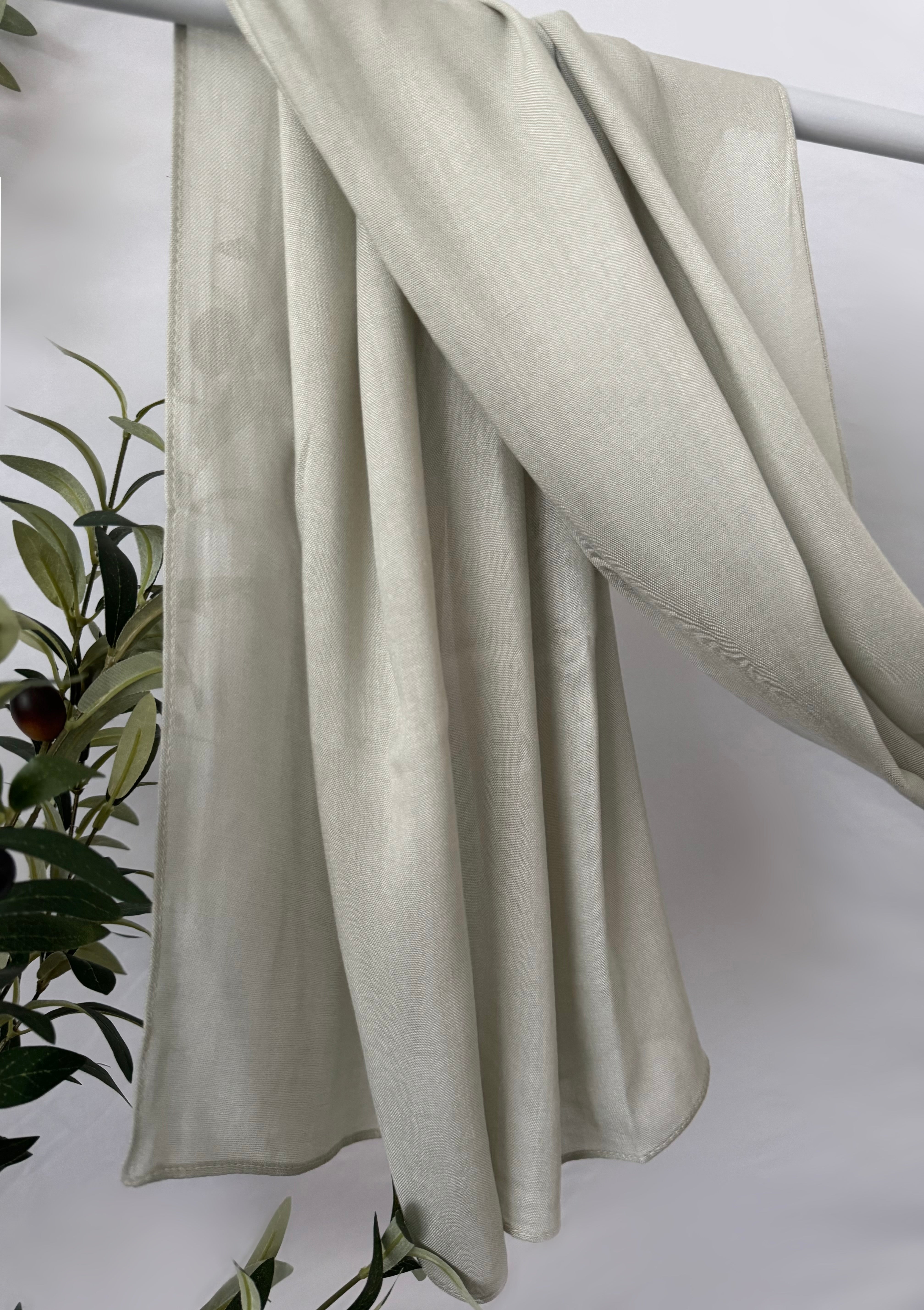 Sage Green Color Modal Hijab