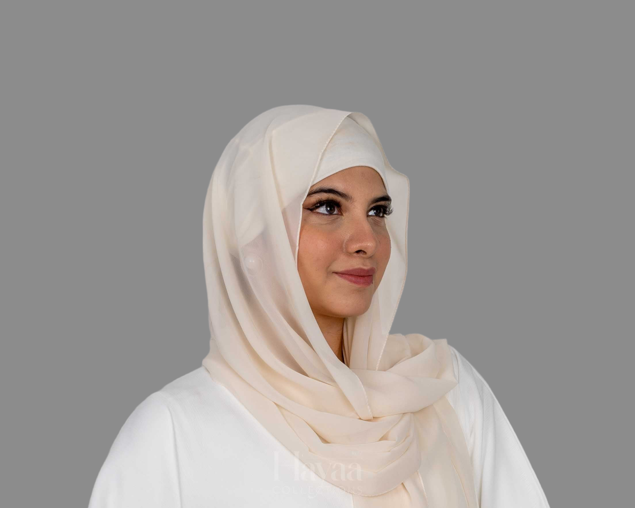 Sahar Hijab Cap- Vanilla