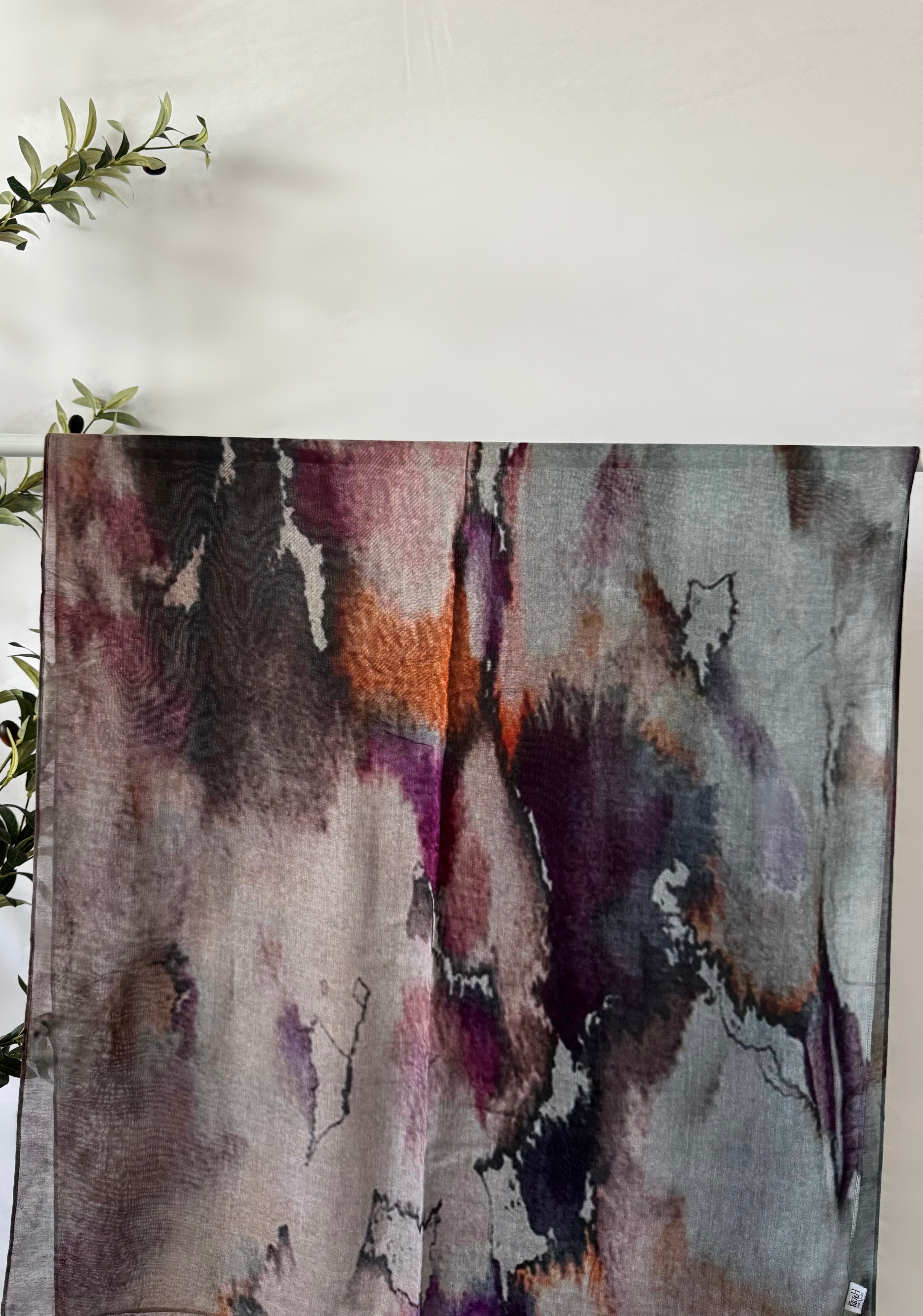 Watercolor Modal Hijab