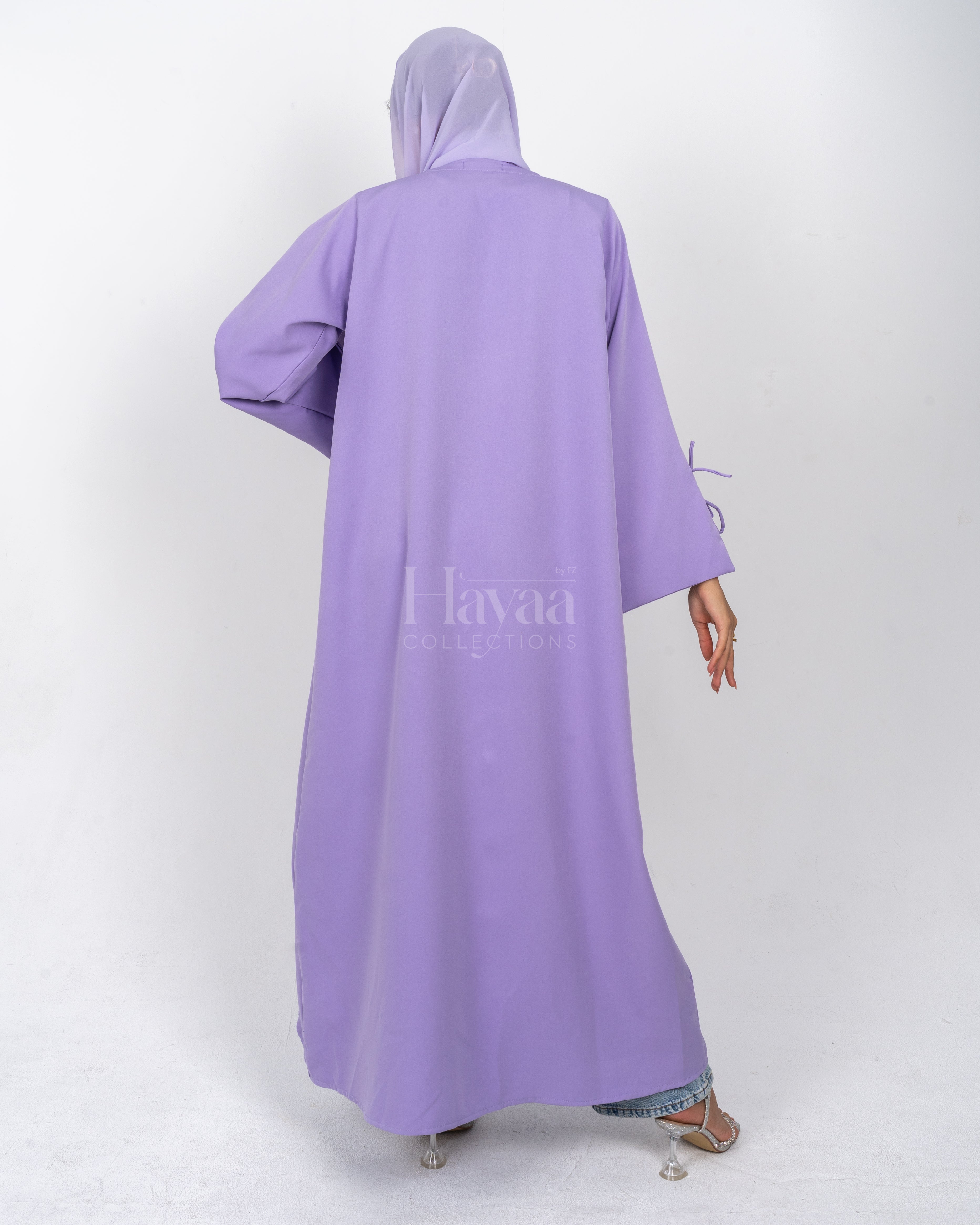 Lina Lavender Abaya back