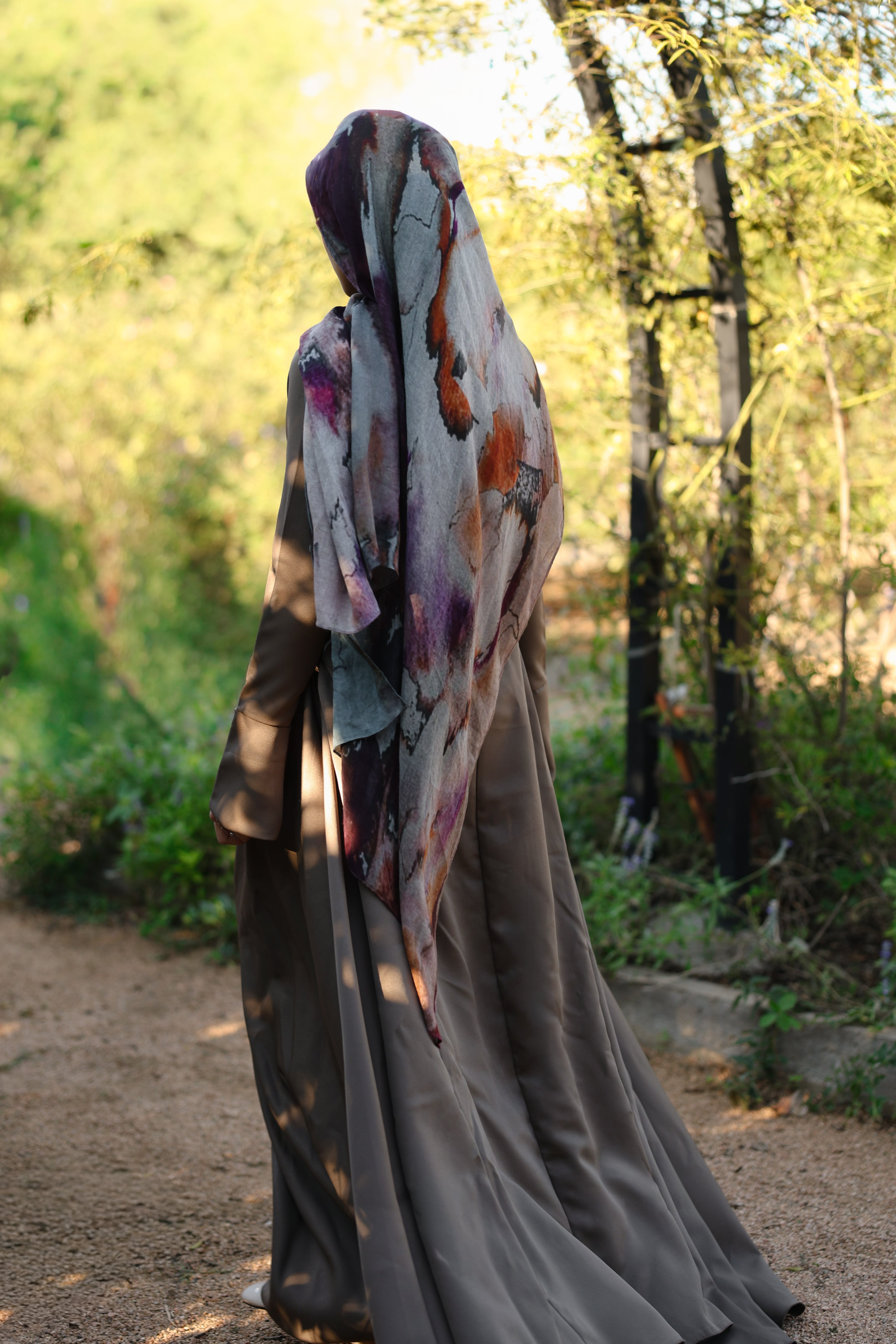 Watercolor Modal Hijab