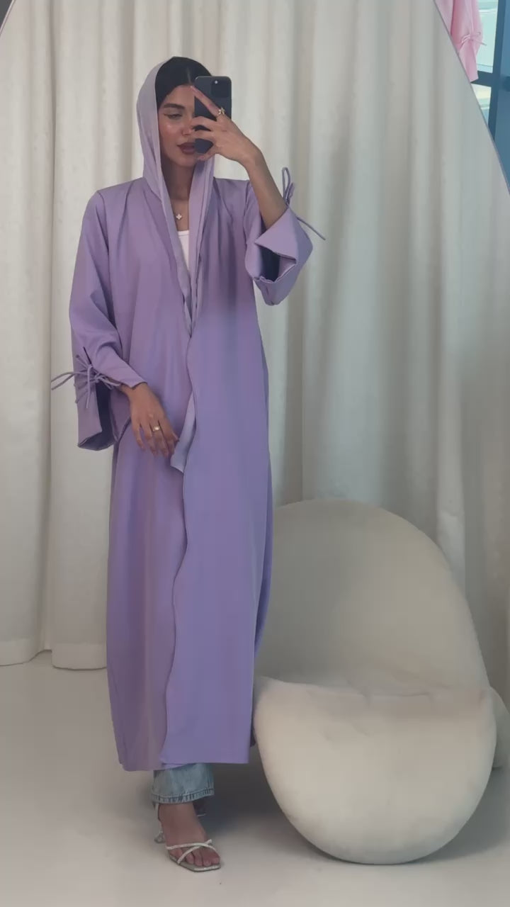 Lina Lavender Abaya video